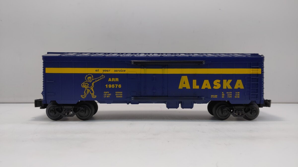 Lionel 6-19576 O Gauge Alaska Reefer Car #6672 LN/Box