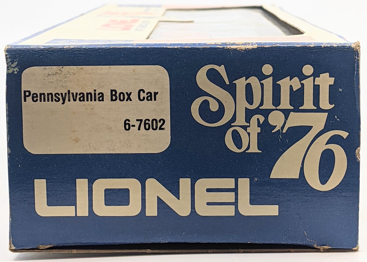 Lionel 6-7602 O Gauge Spirit of 76 State of Pennsylvania Boxcar #7602 LN/Box