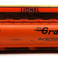 Lionel 6-19344 O Gauge Rio Grande 3-Bay Cylindrical Hopper #15590 LN/Box