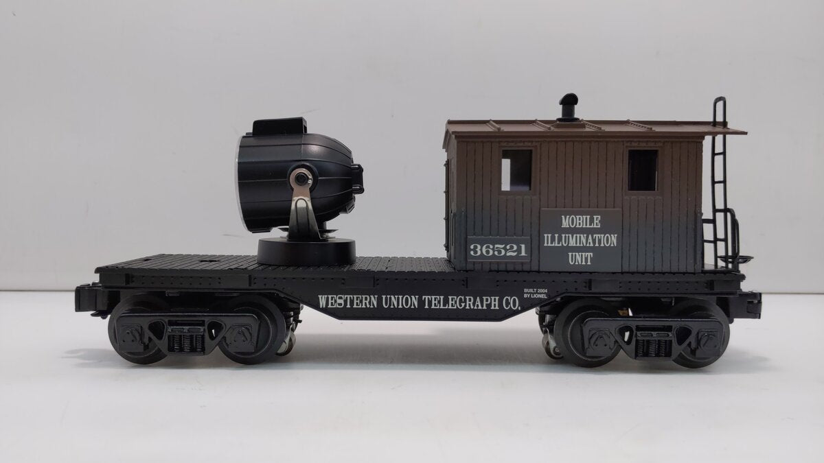 Lionel 6-36521 O Gauge LRRC Western Union Telegraph Co. Searchlight Caboose LN/Box
