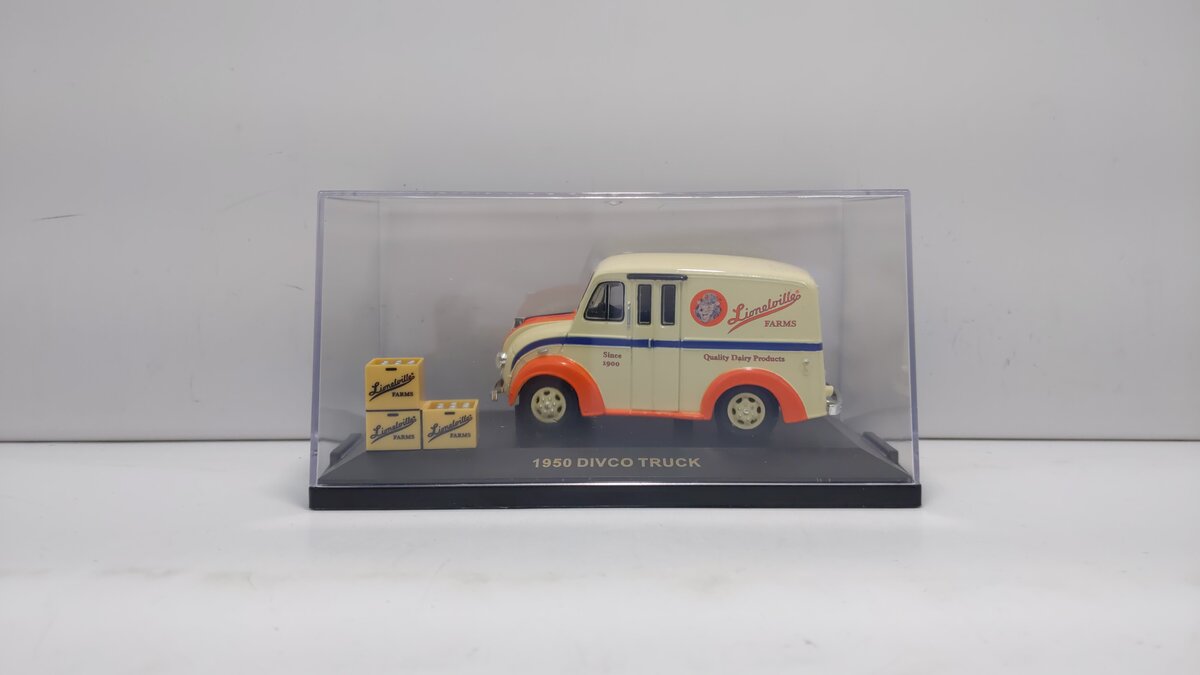 Lionel 1:43 1950 Lionelville Farms Divco Delivery Truck Diecast