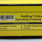 MTH 30-11010 O Scale Operating Crossing Signal LN/Box