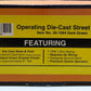 MTH 30-1094 O Scale Dark Green Operating Die-Cast Street Clock LN/Box