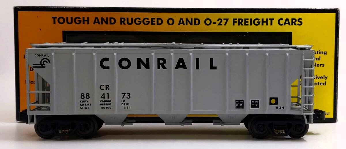 MTH 30-7534 O Gauge Conrail PS-2 Discharge Hopper Car #884173 LN/Box