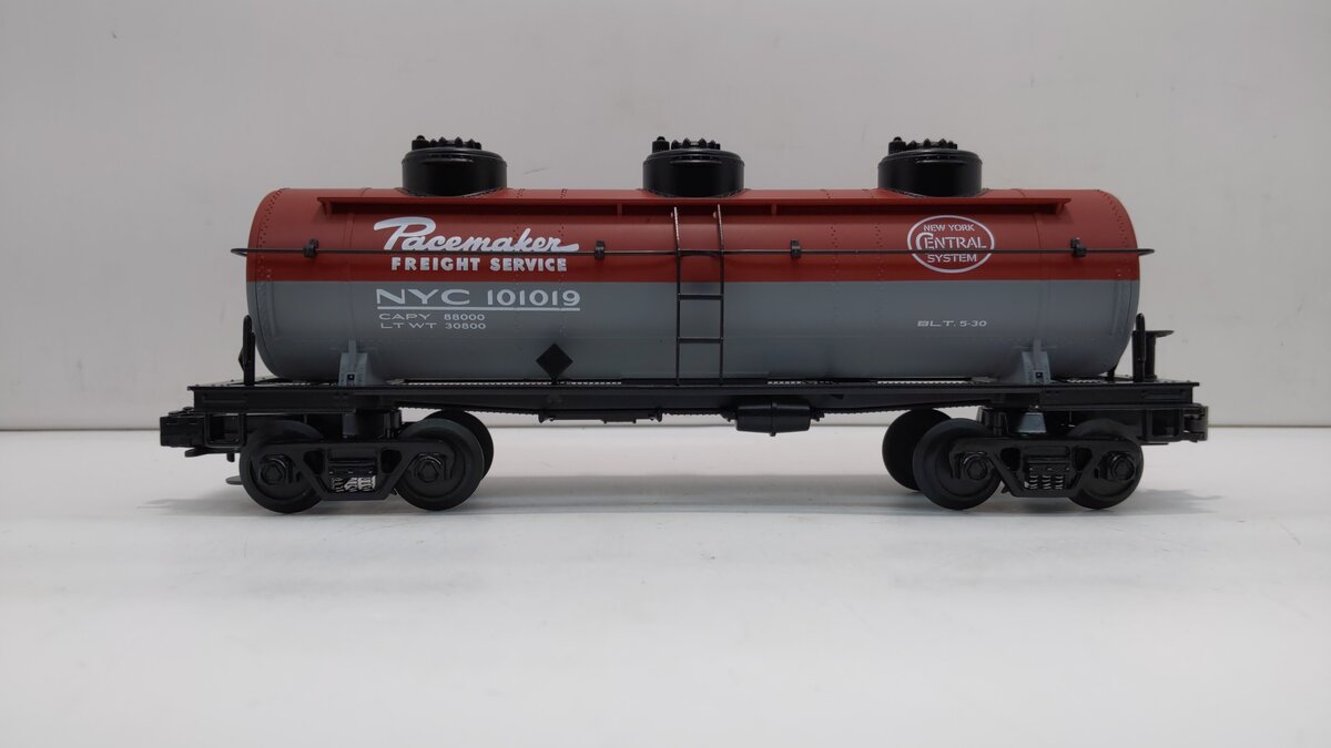 MTH 30-7332 O New York Central 3 Dome Tank Car #101019 LN/Box