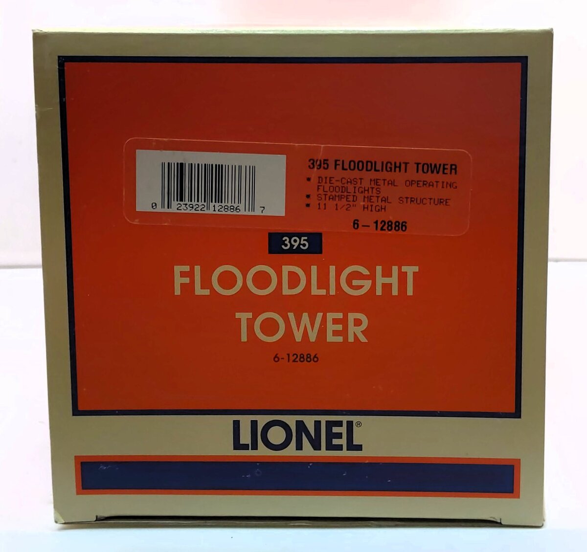 Lionel 6-12886 O Gauge 395 4-Light Floodlight Tower
