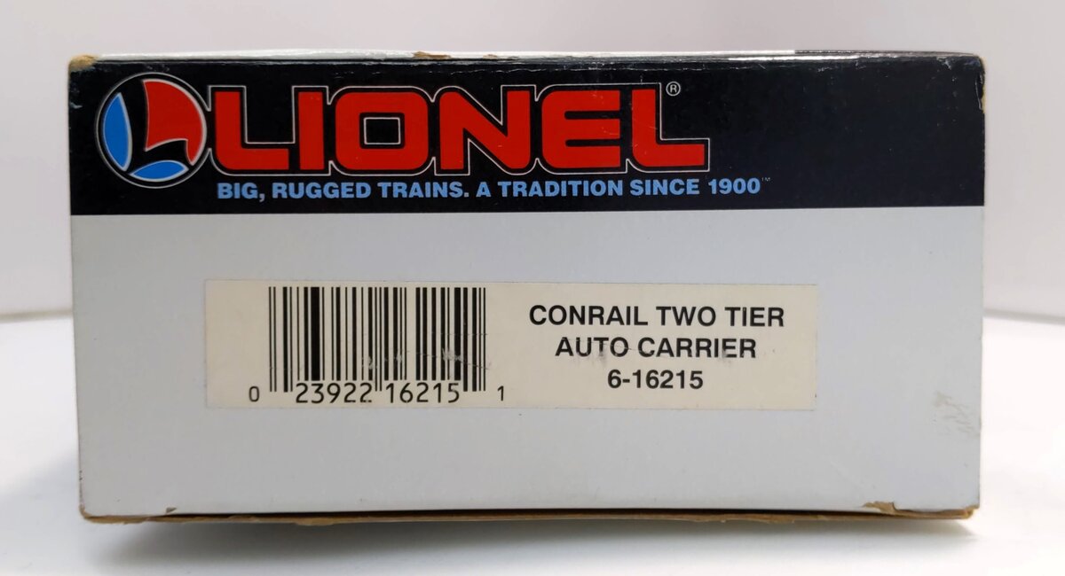 Lionel 6-16215 O Gauge Conrail Two Tier Auto Carrier LN/Box