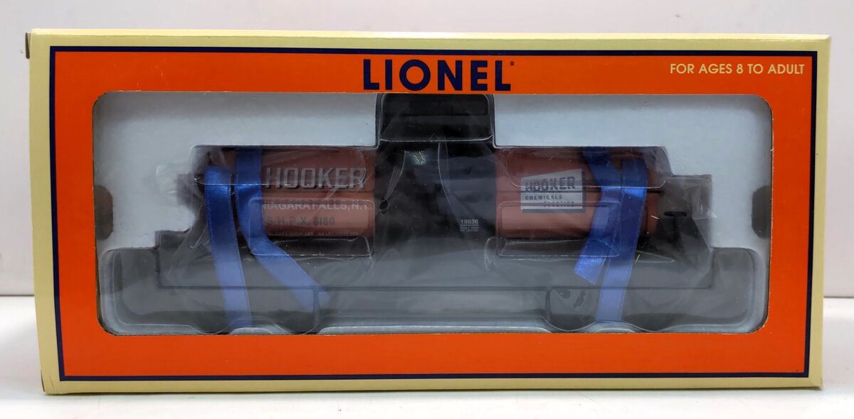 Lionel 6-19636 O Gauge Hooker 8,000 Gallon Single Dome Tank Car LN/Box