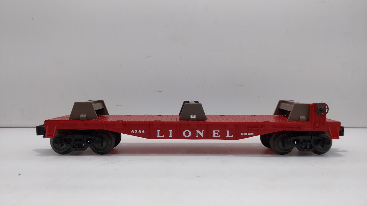 Lionel 6-19484 O Gauge Lionel Flatcar with Lumber Load #6424 LN/Box