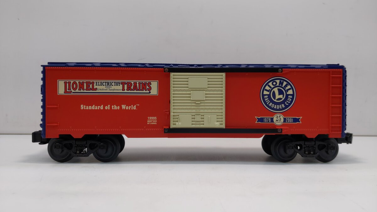 Lionel 6-19995 O Gauge LRRC 25th Anniversary Lionel Boxcar NIB