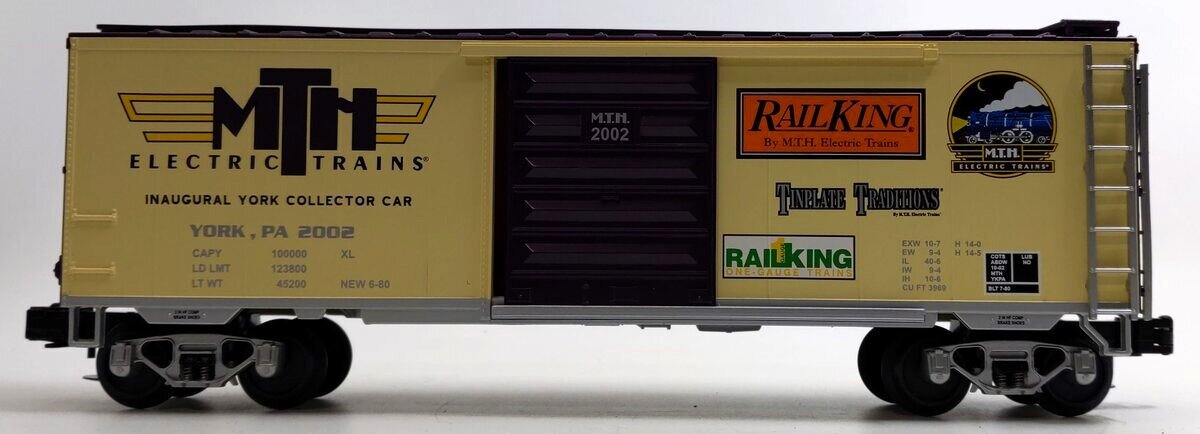 MTH 20-93154 O Gauge TCA York 2002 Boxcar MT/Box