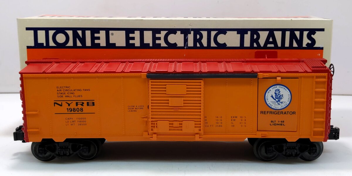 Lionel 6-19808 O Gauge New York Central Ice Car NIB
