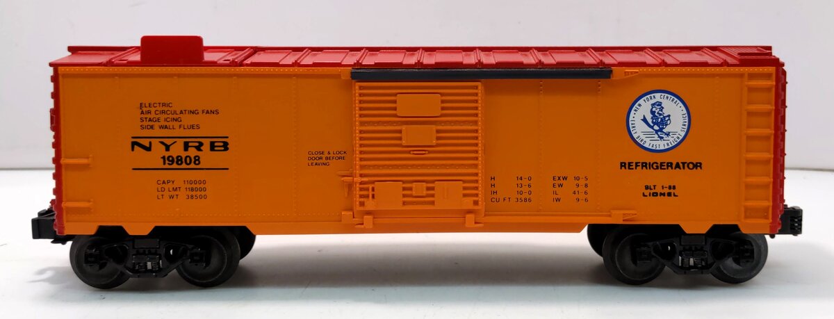 Lionel 6-19808 O Gauge New York Central Ice Car NIB