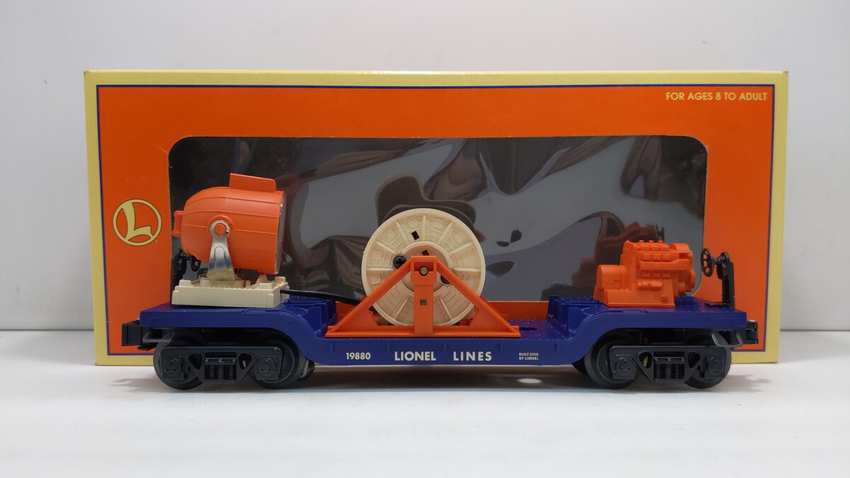 Lionel 6-19880 O Gauge Lionel Lines Ext. Searchlight Car EX/Box