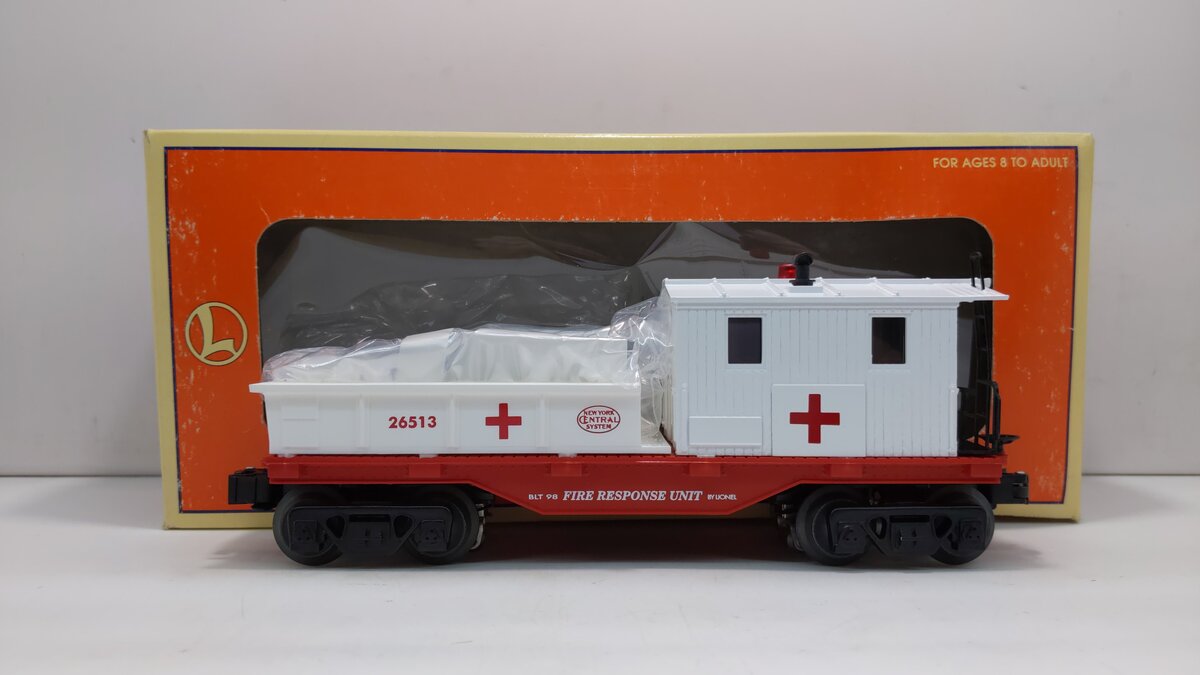 Lionel 6-26513 O Gauge NYC Emergency First Aid Caboose LN/Box