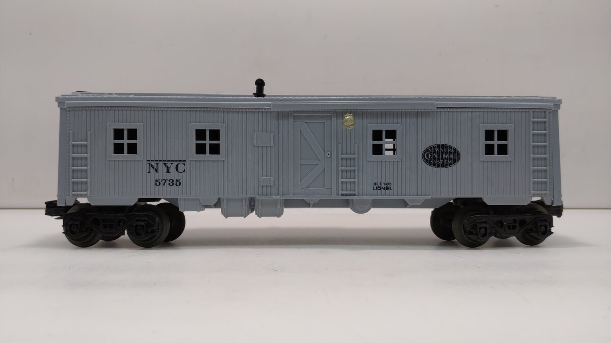 Lionel 6-5735 O Gauge New York Central Wood-Sided Bunk Car #5735 LN/Box