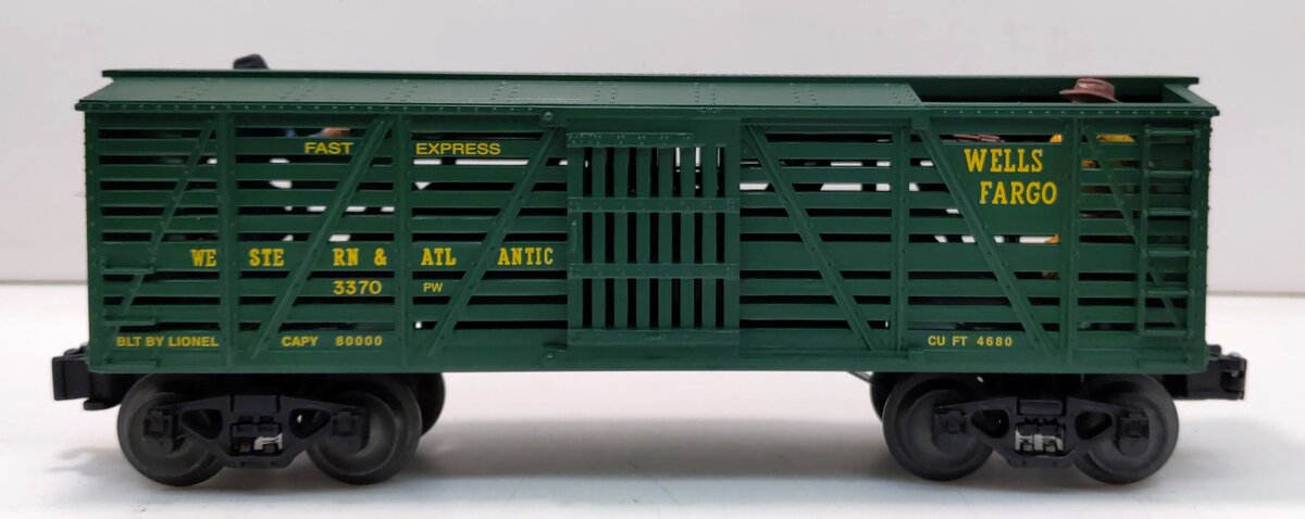 Lionel 6-26765 O Gauge PWC Wells Fargo Operating Sheriff And Outlaw Car #3370 EX/Box