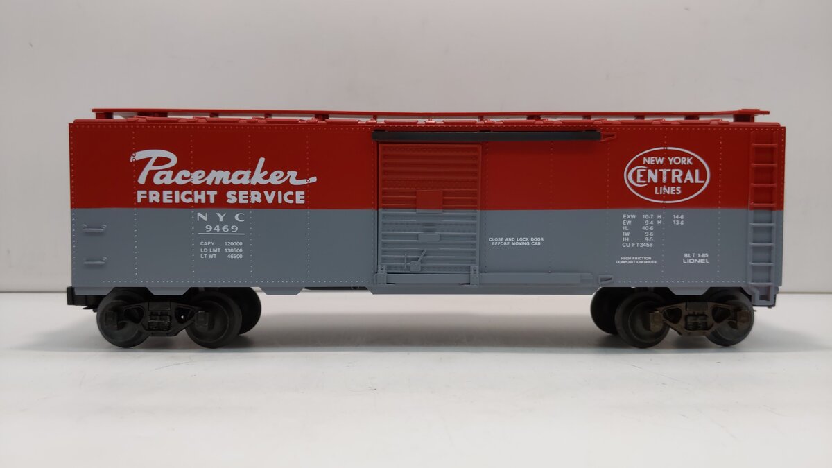Lionel 6-9469 O Gauge New York Central Lines Boxcar #9469 LN/Box
