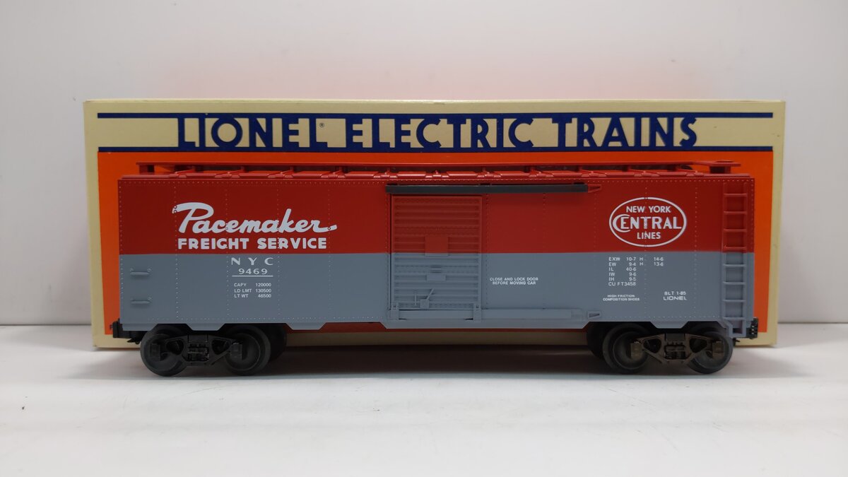 Lionel 6-9469 O Gauge New York Central Lines Boxcar #9469 LN/Box