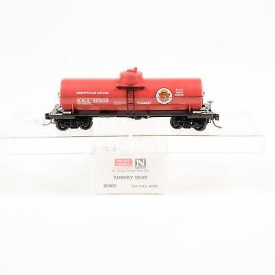 Micro-Trains 06500460 N Smokey Bear 39' Single Dome Tank Car #42000