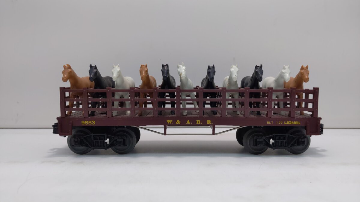 Lionel 6-9553 O Gauge Western & Atlantic Horse Car LN/Box