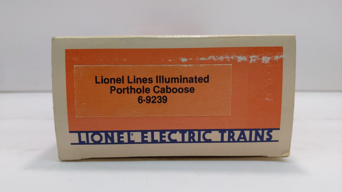 Lionel 6-9239 O Gauge Lionel Lines Illuminated Porthole Caboose LN/Box