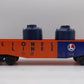 Lionel 6-6214 O Gauge Lionel Lines Gondola w/Canisters LN/Box