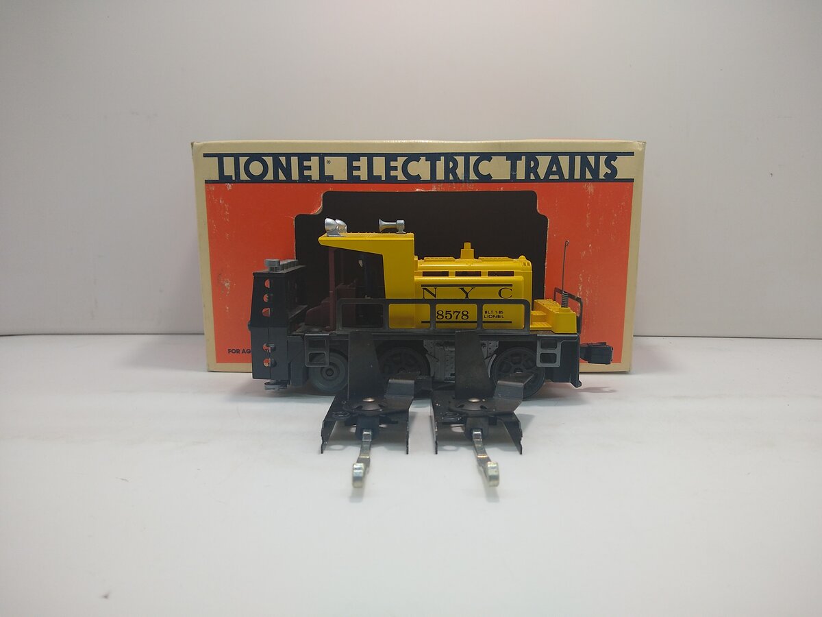 Lionel 6-8578 O Gauge New York Central Motorized Ballast Tamper Car LN/Box