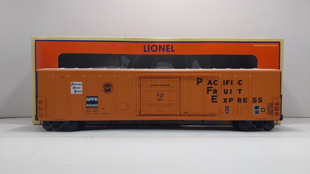 Lionel 6-27328 O Gauge SPFE Mechanical Reefer Car #456465