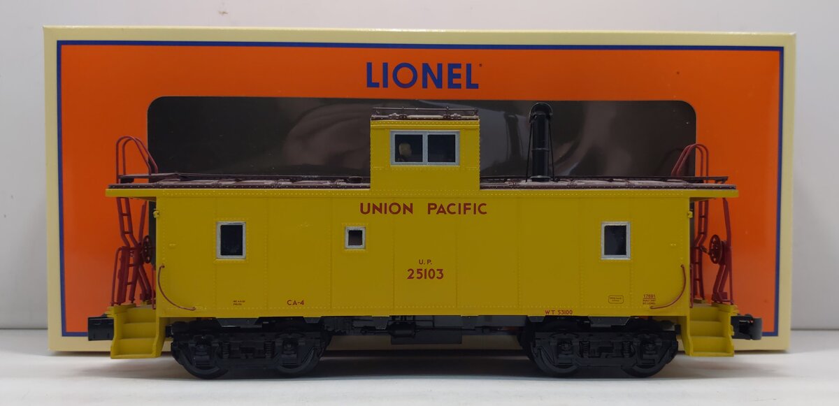 Lionel 6-17691 O Gauge Union Pacific CA-4 Illuminated Caboose #25103