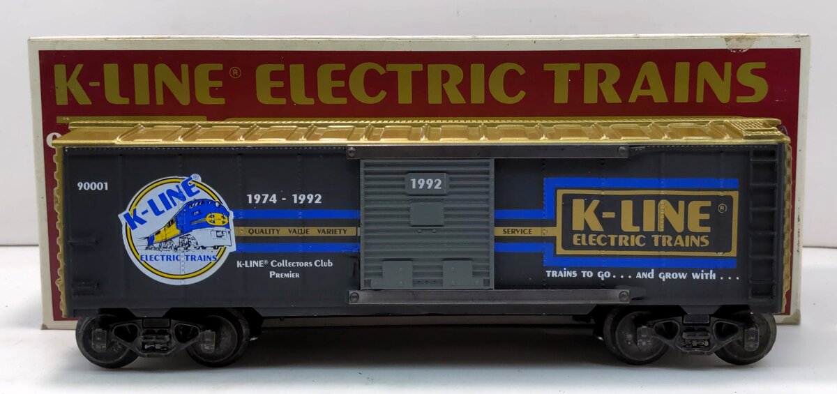 K-Line K90001 O Gauge KCC Premier Classic Boxcar EX/Box
