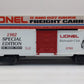Lionel 6-0780 O Gauge LRRC 1982 Railroader Club Boxcar EX/Box