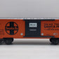 K-Line K-90010 O Gauge Santa Fe KCC 1996 Steel-Sided Reefer Car LN/Box