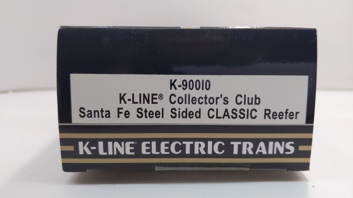 K-Line K-90010 O Gauge Santa Fe KCC 1996 Steel-Sided Reefer Car LN/Box