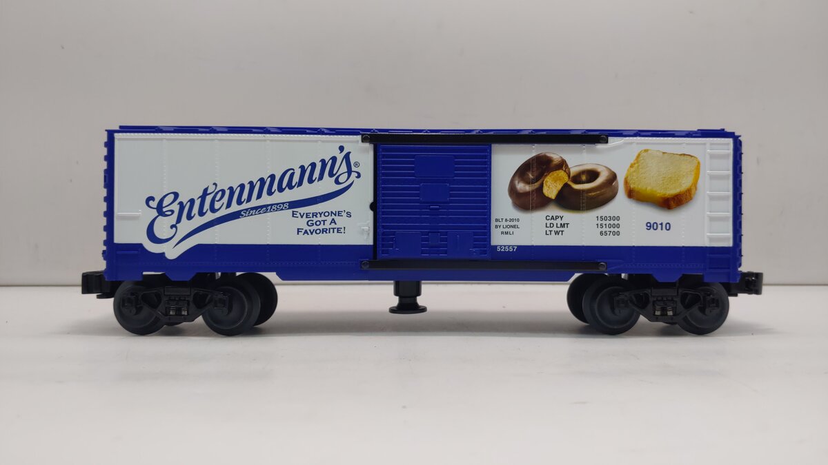 Lionel 6-52557 O RR Museum of Long Island Entemann's Operating Boxcar #9010 LN/Box