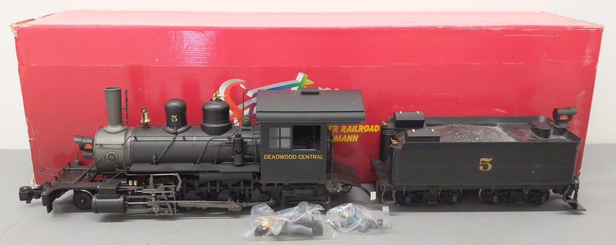 Bachmann 81295 G Scale Deadwood Central 2-8-0 Consolidation EX/Box