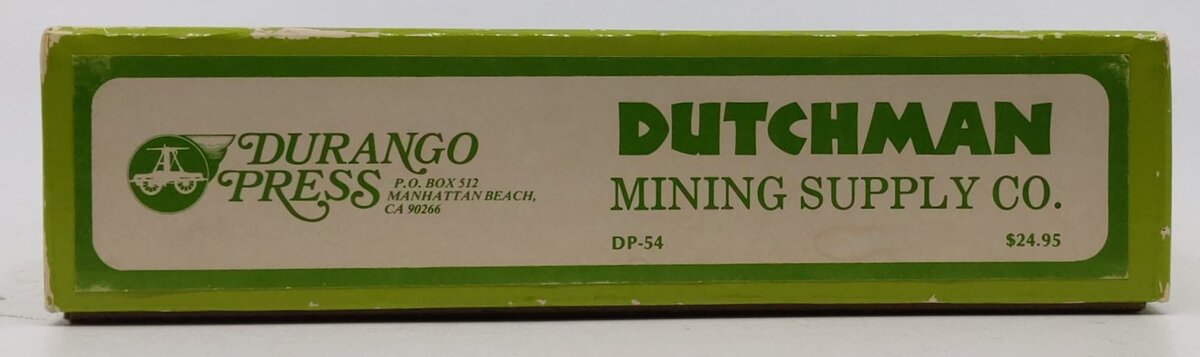 Durango Press DP-54 HO Scale Dutchman Mining Supply Co. Craftsman Kit LN/Box