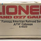 Lionel 6-9323 O Gauge Famous American Railroad Series ATSF Caboose EX/Box
