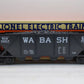 Lionel 6-16417 O Gauge Wabash 4-Bay Covered Hopper with Coal Load LN/Box