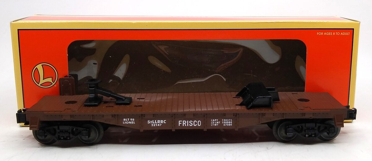 Lionel 6-52147 1998 St. Louis LRRC Campbell Express Flatcar LN/Box