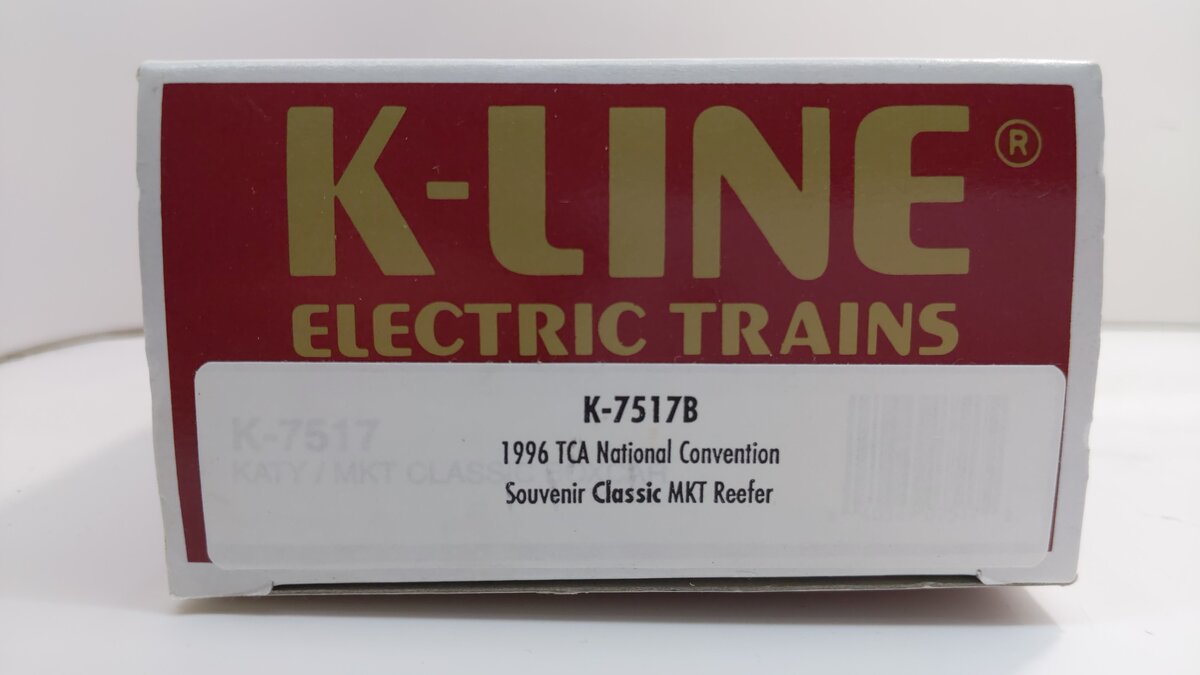 K-Line K7517 O Gauge Katy/MKT Classic Boxcar
