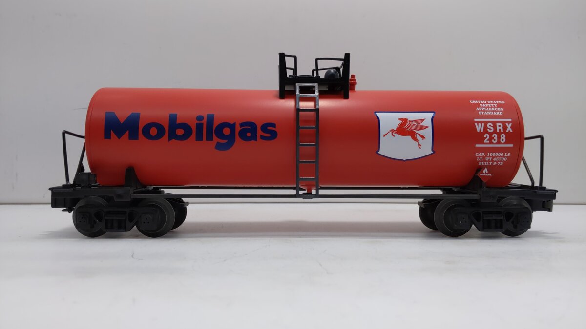 Lionel 6-52121 O Gauge TTOS-1997 SW Division Mobilgas TM Tank Car #238 LN/Box