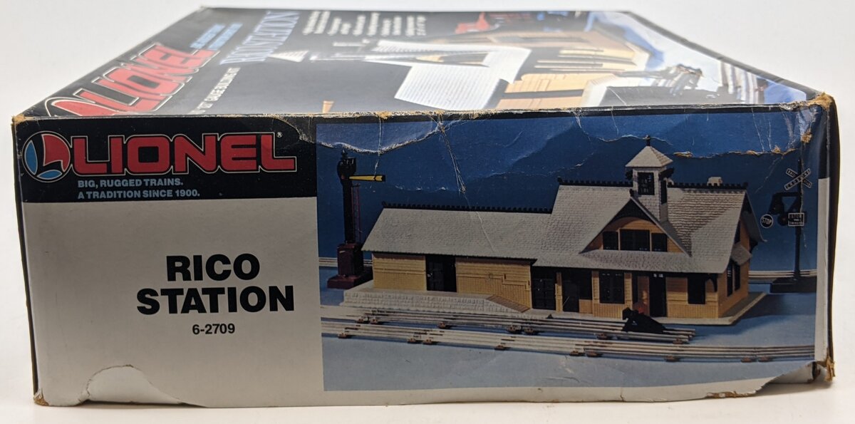 Lionel 6-2709 O Rico Station Building Kit LN/Box