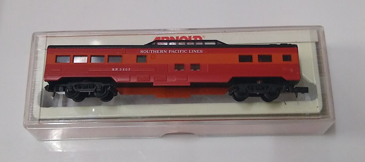 Arnold 5412 N Scale Southern Pacific Passenger Car #3605 LN/Box