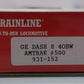 Walthers 931-152 HO Amtrak GE Dash-8 40BW Diesel Locomotive #500 LN/Box