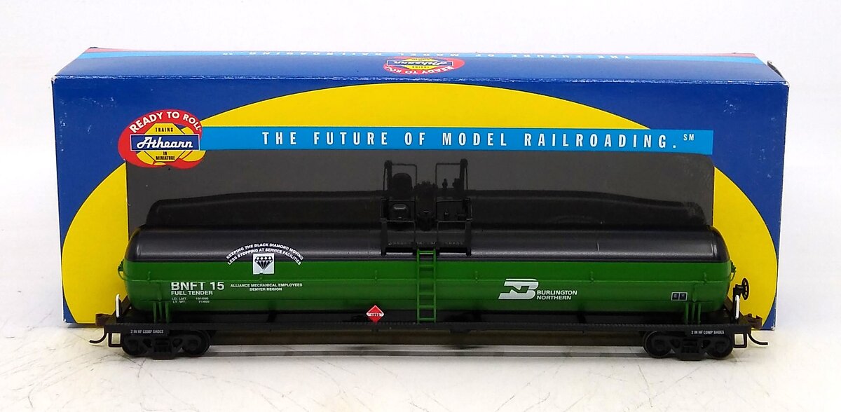 Athearn 7371 HO Scale Burlington Northern 62' Tank Car #15