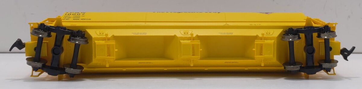 Atlas 1940-3 HO Scale TP&W 3-Bay Cylindrical Hopper Car #10007 LN/Box