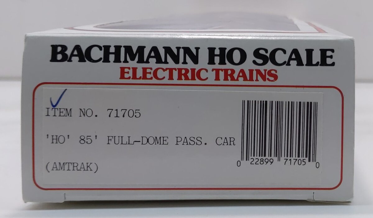 Bachmann 71705 HO Scale Amtrak Passenger Car w/ Full Dome #9350 LN/Box