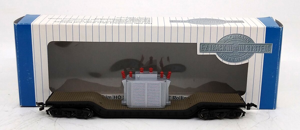 Bachmann 18348 HO 52' Depressed Center Flat Car with Transformer LN/Box
