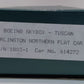 LBF Company 1803-1 HO Scale Boeing Skybox & Burlington Northern Flat Car Kit